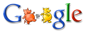 Google 2007 année du cochon